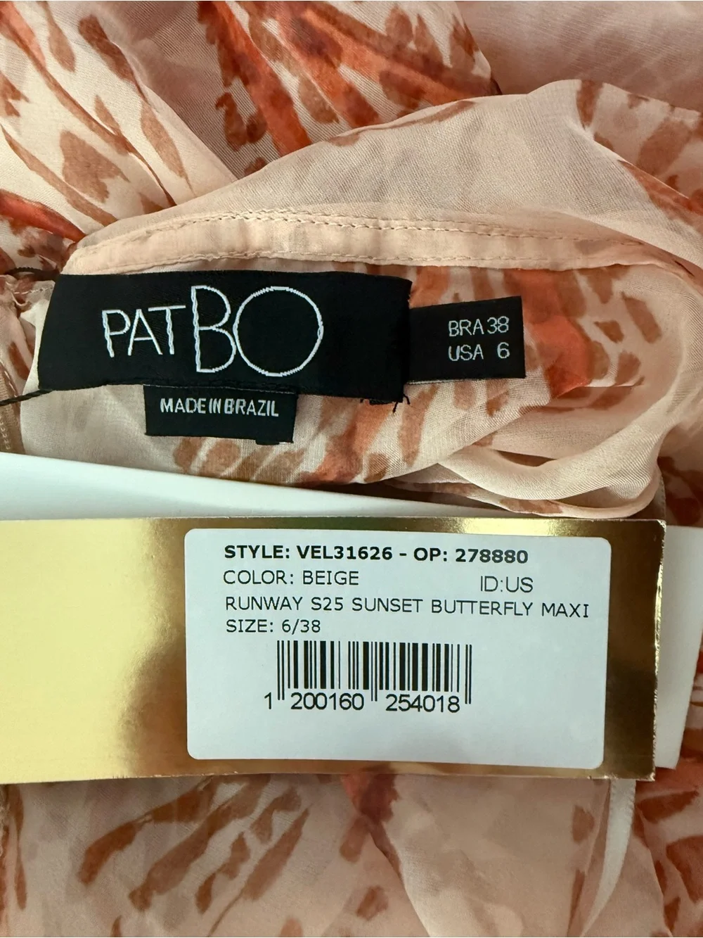 PatBO Sunset Butterfly Maxi Dress - Picture 12 of 13
